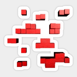 Redstone Ore - 3D Sticker